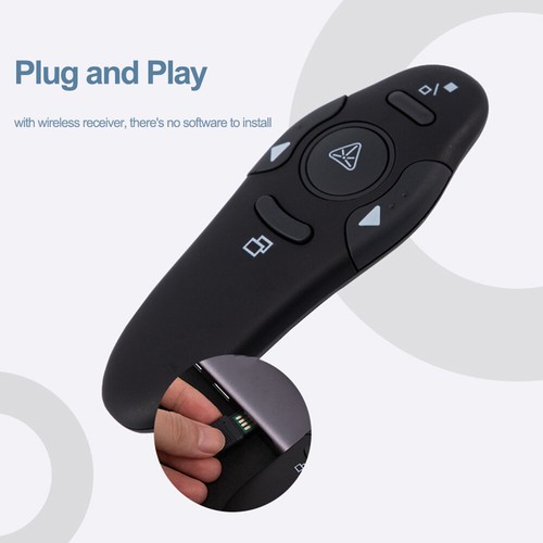 Stylo à rabat USB sans fil présentation PPT pointeur clicker présentateur - Photo 3/6