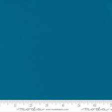 1yd x 42" 100 cotton Moda Bella Solids Horizon Blue 9900 111