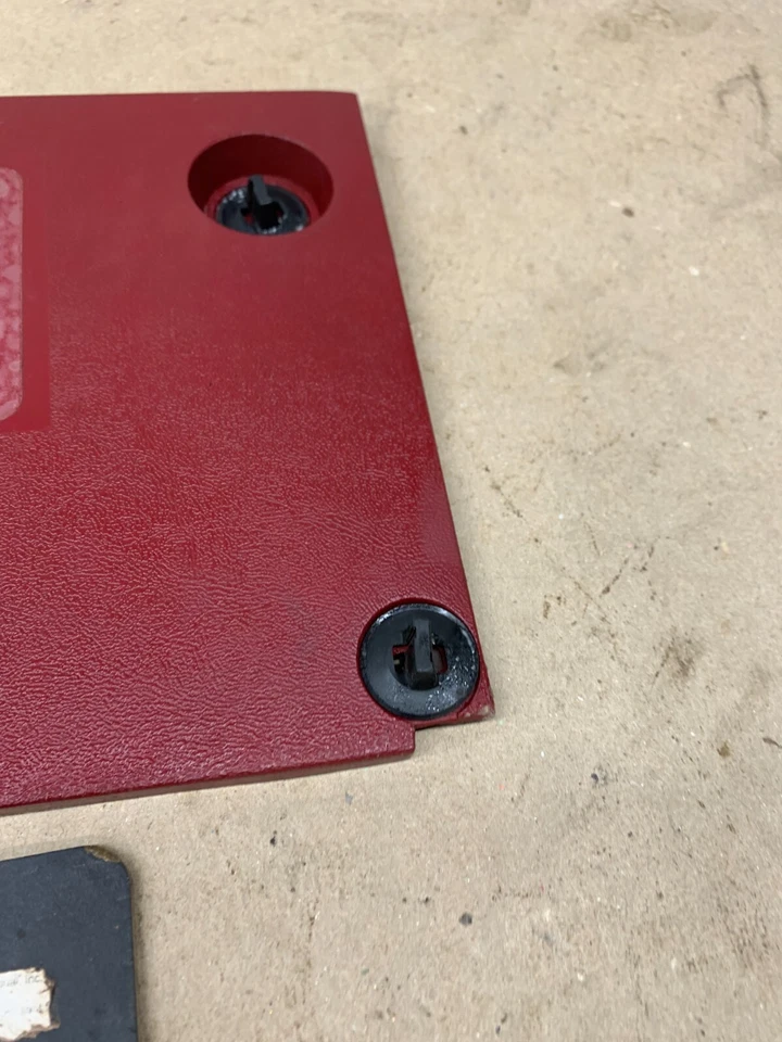 1987 1988 1989 1991 Ford f250 f350 Bronco panel de fusibles daigram cubierta puerta fabricante de equipos originales usado Foto 2 de 4