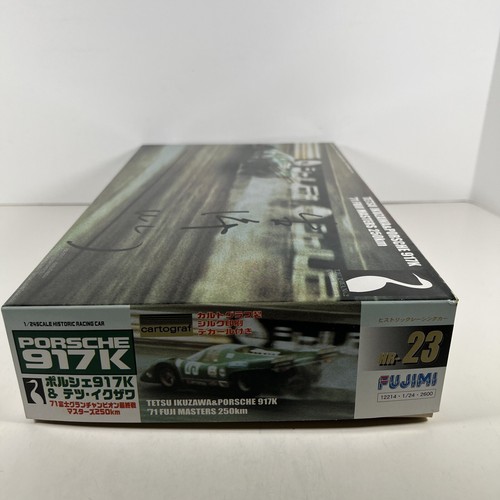 Fujimi 1/24 Porsche 917k Tetsu Ikuzawa 71 Fuji Masters Open Box Sealed Parts - Picture 3 of 8