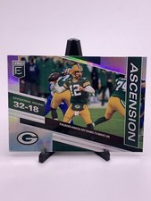 2021 Panini Donruss Elite Ascension Aaron Rodgers #A7 Packers