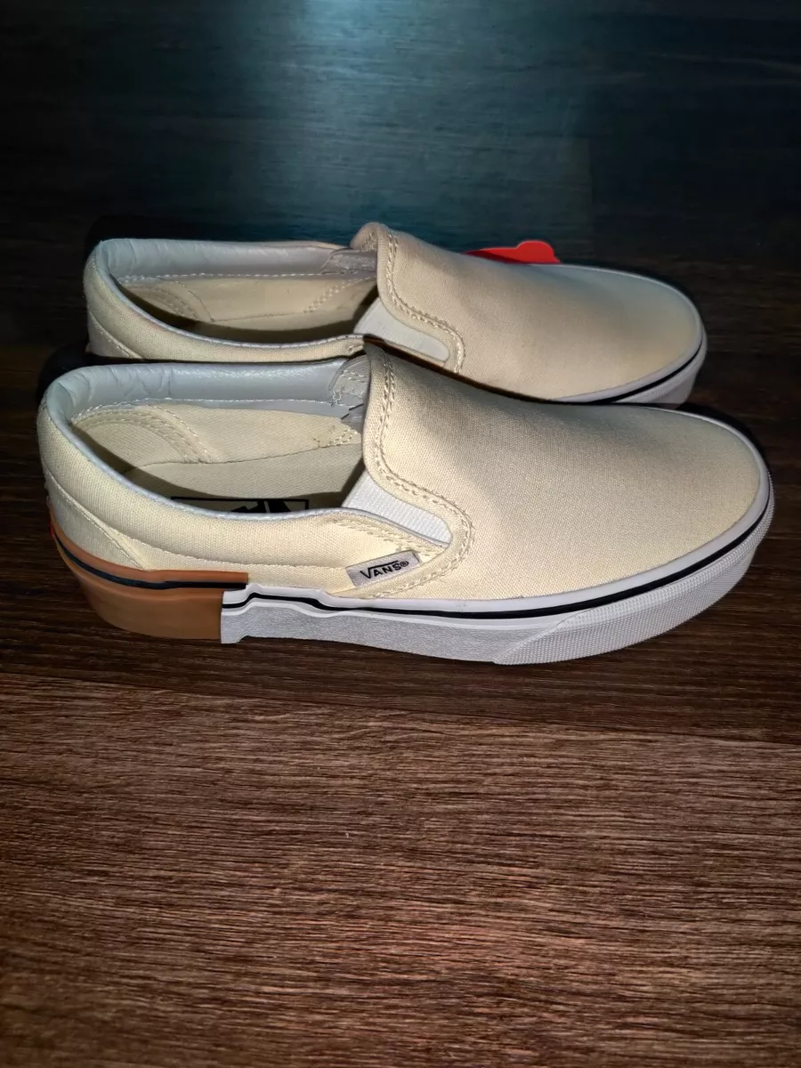 Gum block slip on vans hotsell