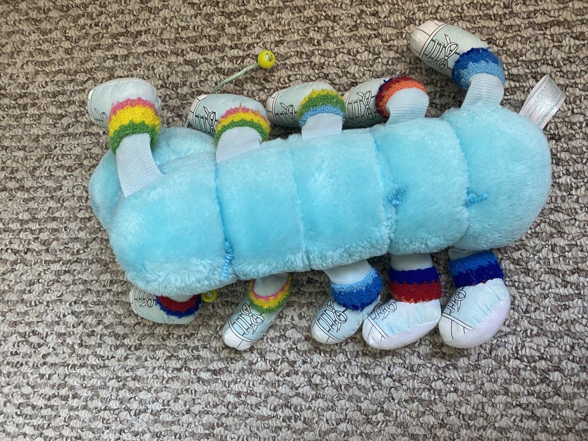 Vintage Lots a Leggggggs Plush Caterpillar 10 Legs Commonwealth