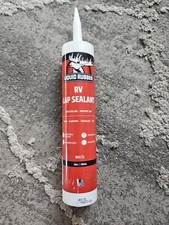 Liquid Rubber RV Lap Sealant, EASY TO APPLY, COVERAGE, White, NEW