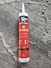 Liquid Rubber RV Lap Sealant, EASY TO APPLY, COVERAGE, White, NEW