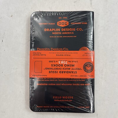 Field Notes Standard Issue Pretty Much Everything Sealed 3-pack, 3383 of 5000