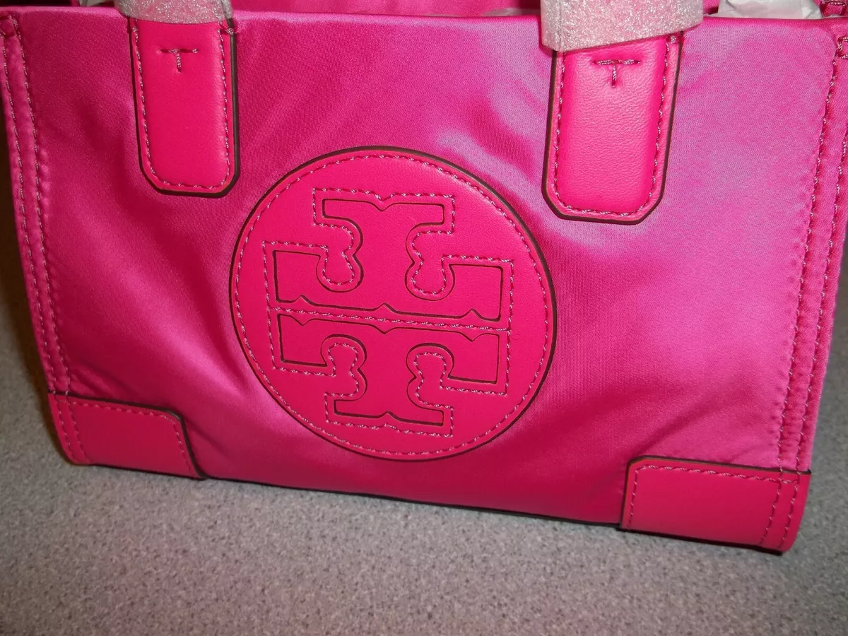 tory burch mini ella bio tote watermelon pink｜TikTok Search