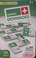 Junior Learning Addition Dominoes 28 Matching Pieces - JL481