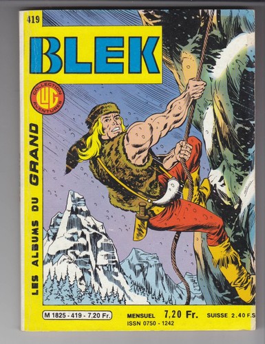 Port inclus BD PF Blek 419 Lug 11/1985 Le grand Blek, G. Tell /Petit Format