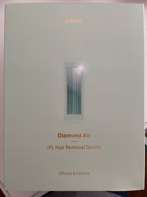 Ulike Diamond Air IPL Hair Removal Device New Never Used