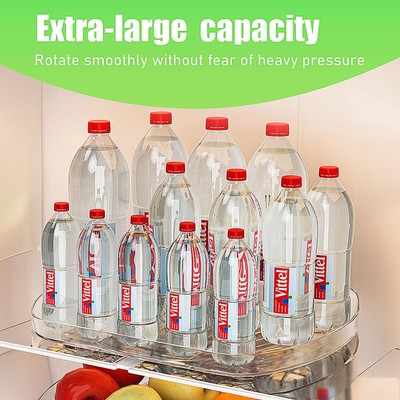 YouCopia FridgeView Drehteller Für Kühlschrank – 27,9 Cm, Weiß, Drehbar