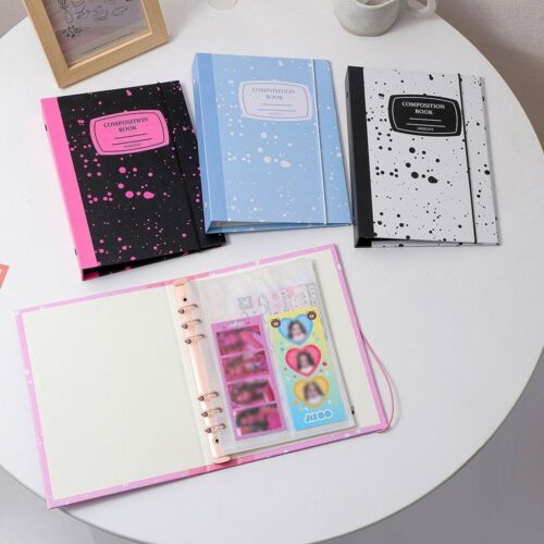 Drop Pattern Movie Ticket Collection A5 Binder Book Photo Album Chasing Stars - Picture 1 of 17