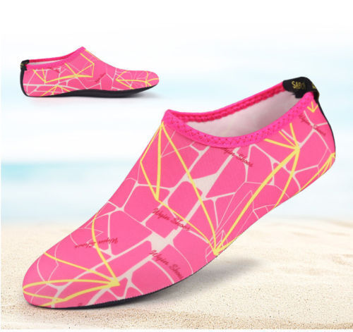 Scarpe acquatiche unisex piedi nudi calzini acquatici per spiaggia nuoto surf esercizio yoga - Foto 11 di 18