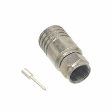 RF Coaxial connector DVB-T TV F male plug Crimp RG11 7C-2V Cable