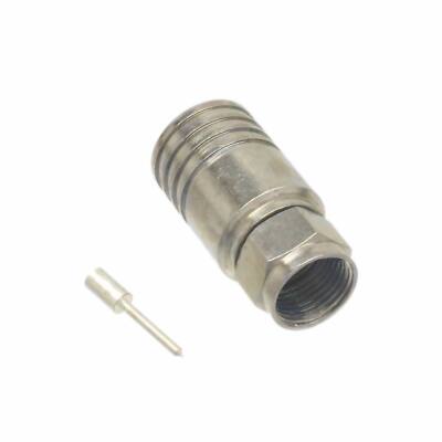 RF Coaxial connector DVB-T TV F male plug Crimp RG11 7C-2V Cable