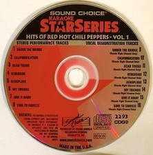 SOUND CHOICE KARAOKE STAR SERIES - HITS OF RED HOT CHILI PEPPERS - VOL 1 -SC2293