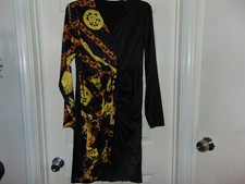 Women's Multicolored Button Up Dress Size M By Shein