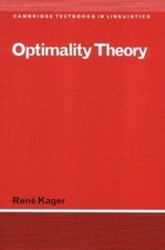 Optimality Theory (Cambridge Textbooks in Lingui... 9780521589802 by Kager, Rene