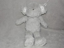 Asda bear soft toy grey teddy Billie Faiers George star ears