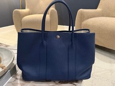 HERMES Garden Party 36 Negonda Leather Tote B...