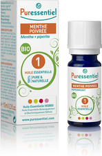 Huile Essentielle Menthe Poivrée - Bio - 100% Pure Et Naturelle - HEBBD - 10 Ml