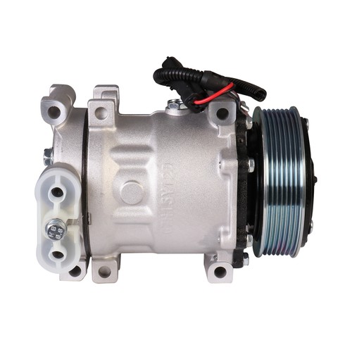 Compresor de aire acondicionado con embrague con aceite para Dodge Ram 1500 Dakota Durango Ramcharger - Imagen 3 de 8