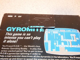 Gyromite. NES. Nintendo. Complete. CIB. Manual & Box. 5 Screw. Authentic. Tested