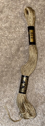 Vintage Mouline Special DMC 25 Embroidery Floss #612 Made in France - Picture 6 of 6