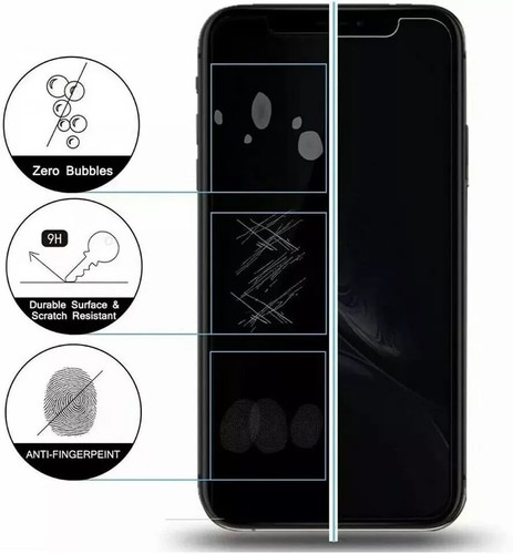 For iPhone 16 15 14 13 12 Pro Max Tempered Glass Privacy Screen Camera Protector - Photo 14 sur 14