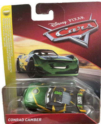 DISNEY CARS NEXT-GEN CONRAD CAMBER SHINY WAX 1:55 Scale FREE SHIPPING!