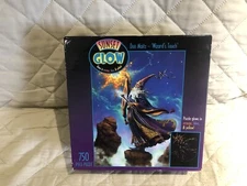 NEW Ceaco Glow In the Dark WIZARD’S TOUCH 750 Piece Puzzle 24"x18"  SHIPS FREE