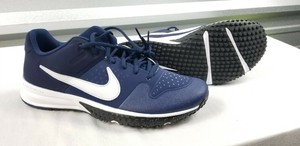 navy blue nike turf shoes