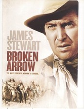 No Disc No Case ORIGINAL COVER ART Broken Arrow 2007 DVD cover James Stewart