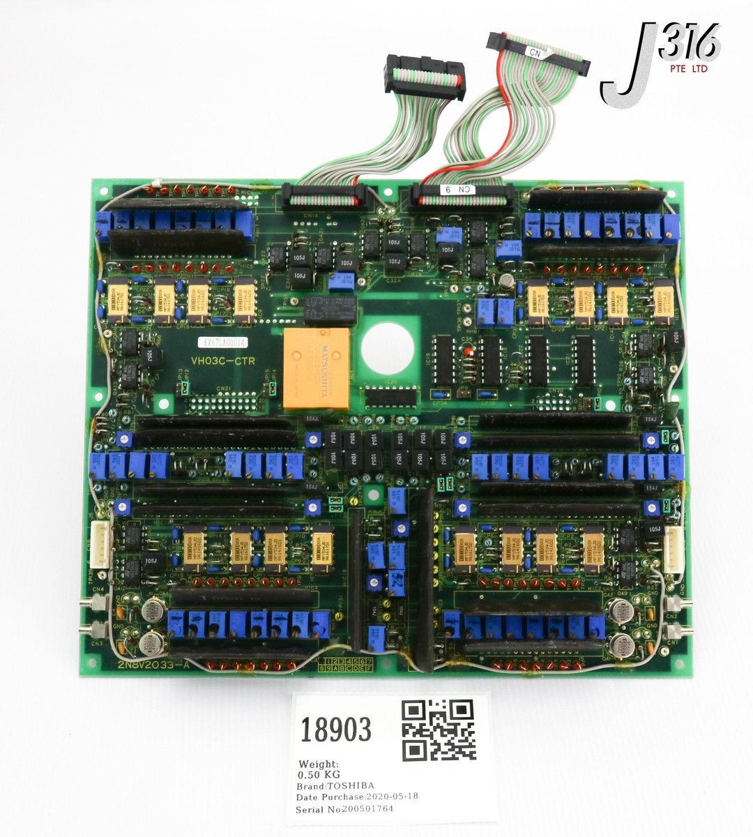 18903 TOSHIBA PCB ASSY, KX67LA00014, 2N8V2033-A, 2J8V2033-A VH03C