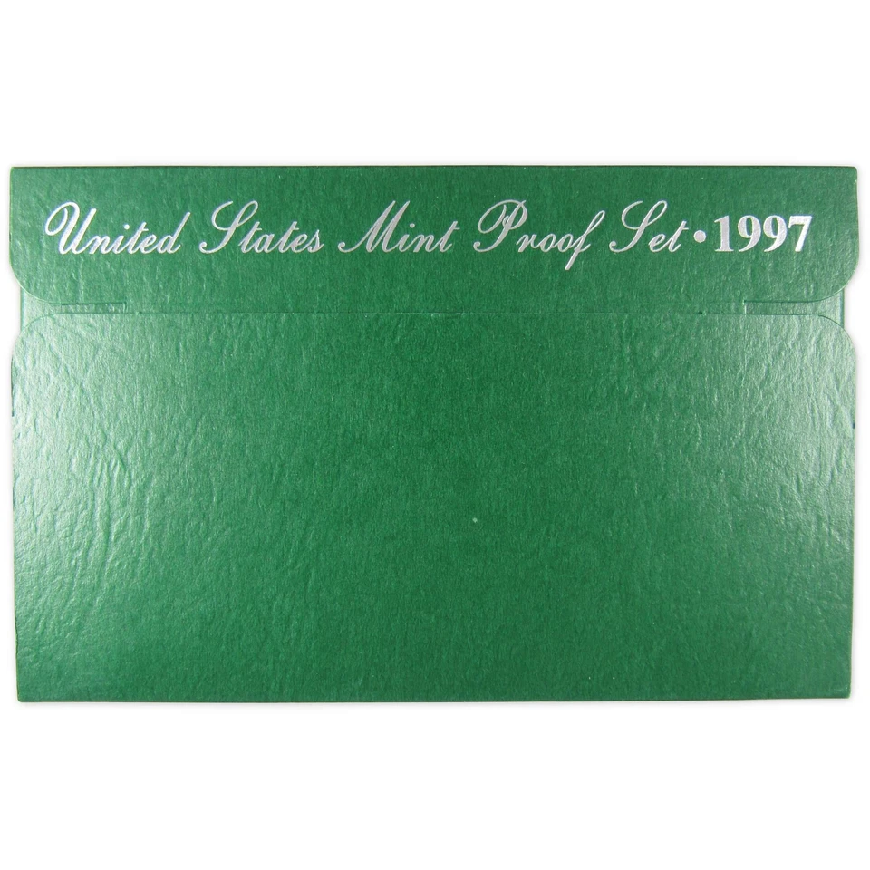 1997 Clad Proof Set U.S. Mint Original Government Packaging OGP COA - Image 4 of 4