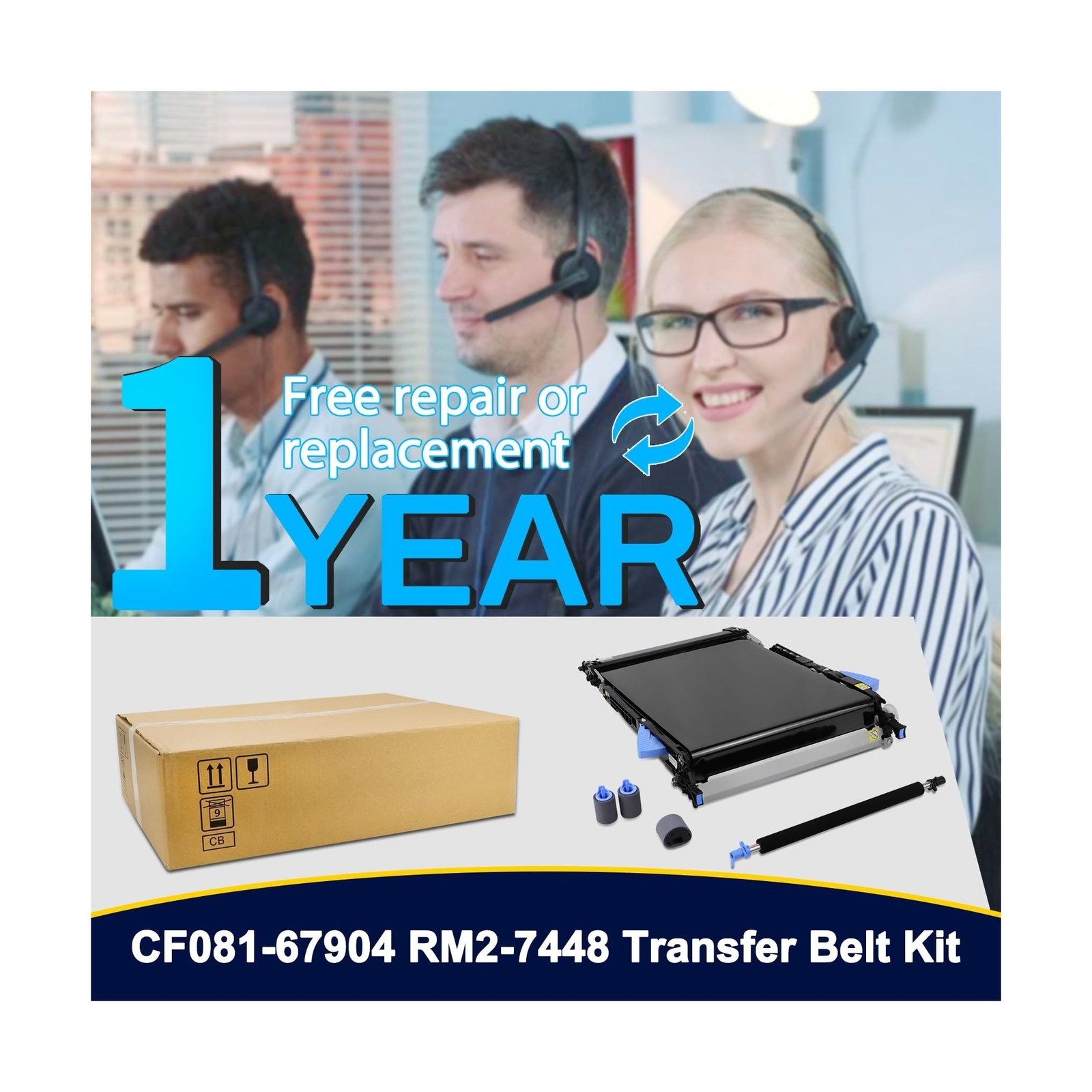 CF081-67904 (RM2-7448) Transfer Kit for Color Laser Printer M551 Printer, Inc...