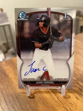 2023 Bowman Chrome Juan Corniel 1st Prospect Autograph Auto #CPA-JCL 🔥📈