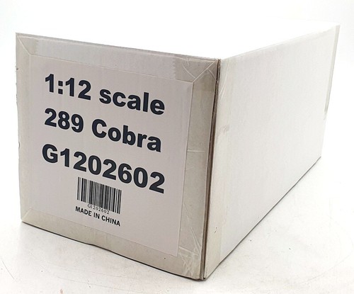 GMP 1/12 Scale Diecast G1202602 - Shelby 289 Cobra - Blue - Picture 7 of 7