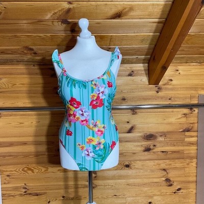 Matalan UK Floral Swimsuit Size 12 NWOT
