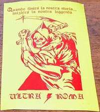 ADESIVO ULTRAS ULTRA' ROMA ANNI 80 (originale - raro)