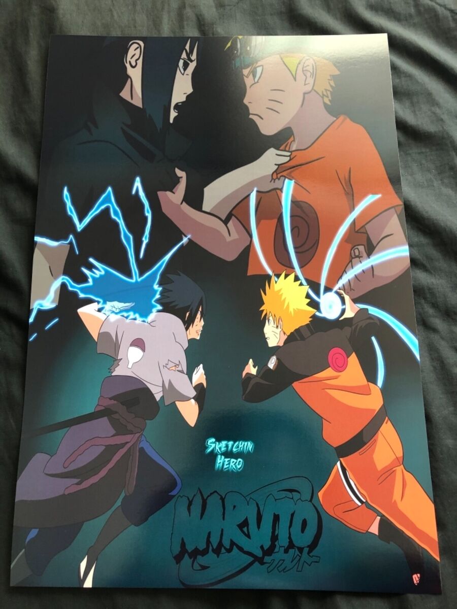 Shippuden - Naruto vs. Sasuke, Naruto Poster