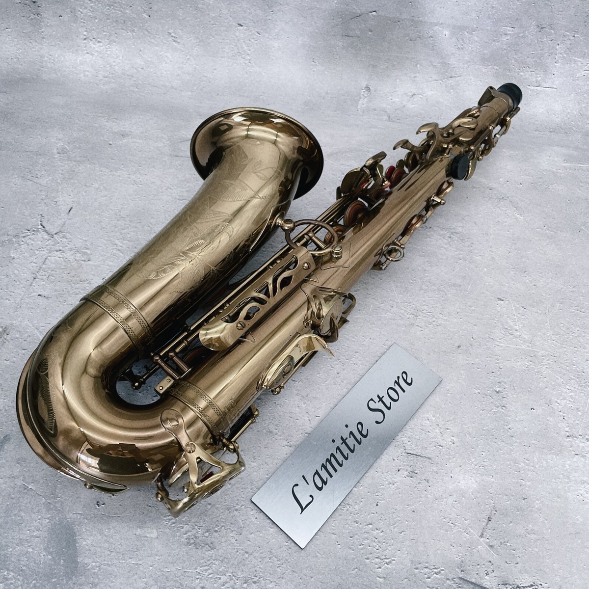 YAMAHA x Wood Stone YAS-82ZWS Customize Alto Saxophone Sax