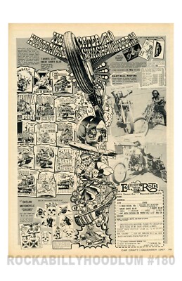 Ed Big Daddy 11x17 Poster Print Robert Williams Roth Studios Ad Weirdo Rat Fink
