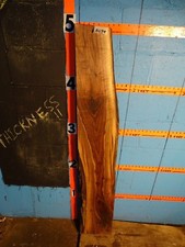 A489 - 2 5/8" THICK - Black Walnut Live Edge Slab Lumber Rustic - KILN DRIED