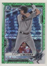 2021 Bowman Chrome Prospects Green Mini-Diamond Refractor 94/99 JJ Bleday 0qj6