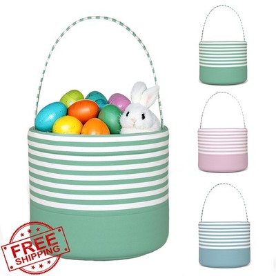 Oufegm Easter Basket Green Tote