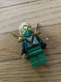 LEGO Ninjago Rebooted Lloyd Stone Armor Minifigure Njo0104 Njo104 From Set 70728