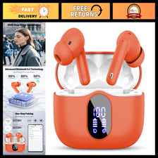 Bluetooth 5.4 Wireless Earbuds, Noise Cancelling, 36H Playtime, IP7 Waterproof,
