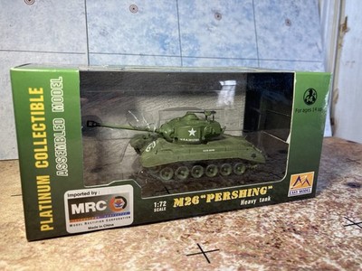 Easy Model 1:72 M26 Pershing Lot of Three Tanks (1 New 2 Used - Pershings & KV1)