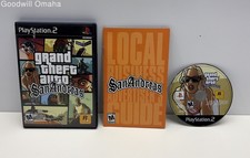 Sony PlayStation 2 PS2 - Grand Theft Auto: San Andreas Case Manual - Tested